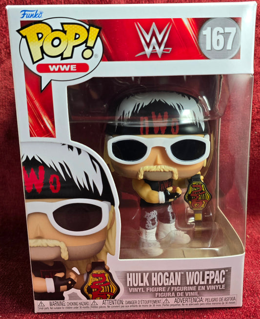 Funko Pop! WWE: Hulk Hogan Wolfpac # 167 (Nib)
With pop protector
