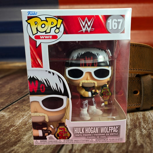Funko Pop! WWE: Hulk Hogan Wolfpac # 167 (Nib)
With pop protector