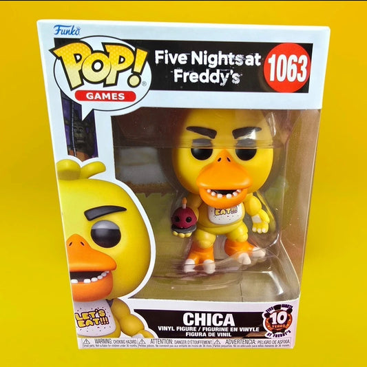 Funko Pop! Vinyl:Â Chica # 1063 (Nib)
With pop protector