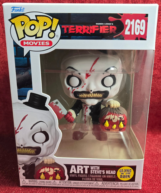 Funko POP! Movies: Art With Steve's Head # 2169 (Nib)
With pop protector