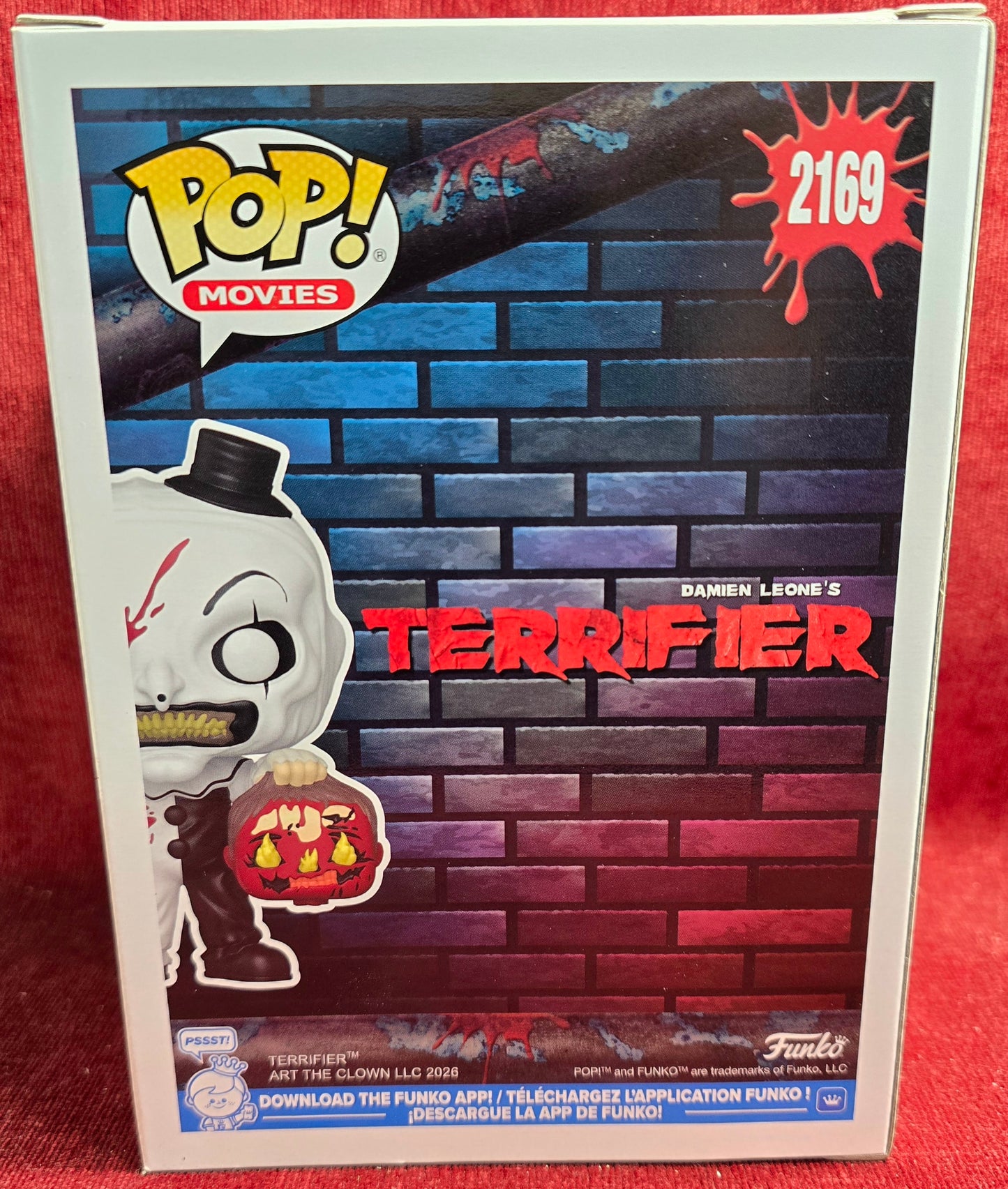 Funko POP! Movies: Art With Steve's Head # 2169 (Nib)
With pop protector