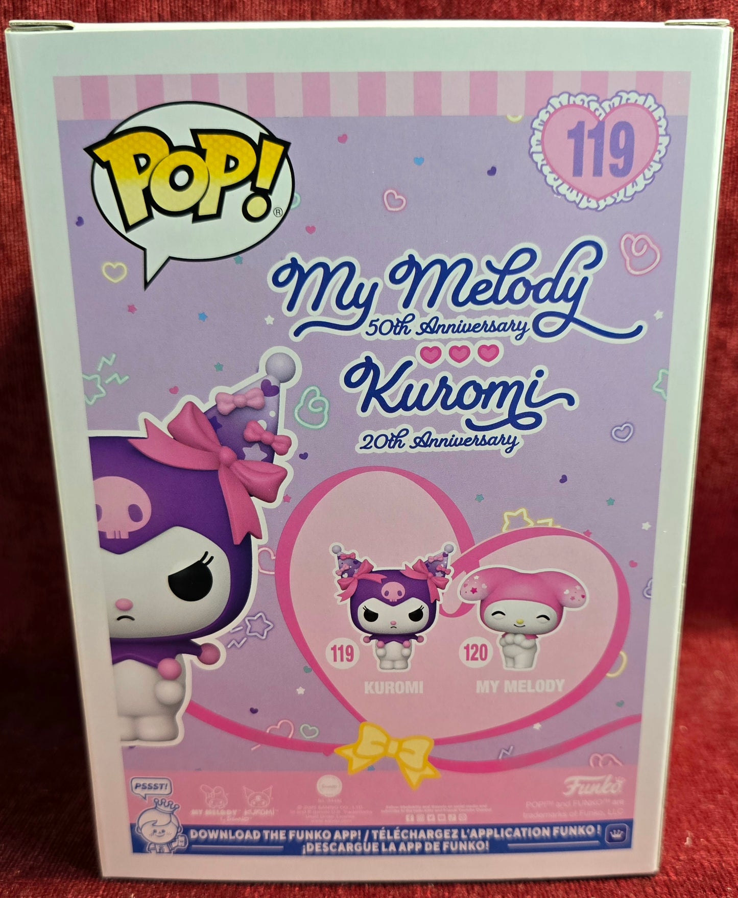 Funko Pop! Animation: Kuromi # 119 (Nib)
With pop protector