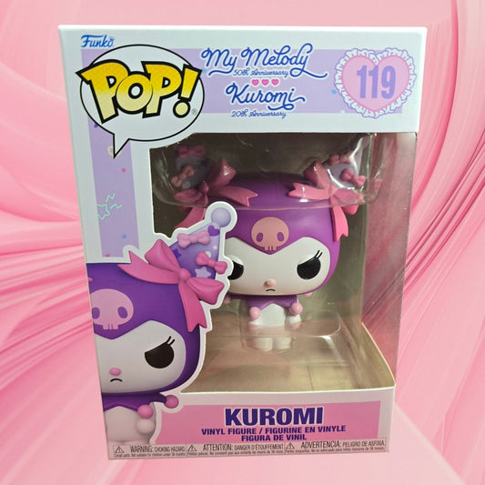 Funko Pop! Animation: Kuromi # 119 (Nib)
With pop protector