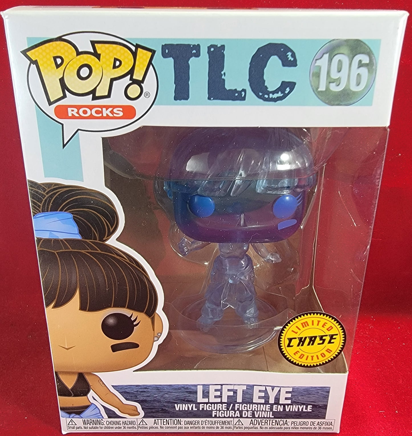 Tlc left eye chase funko # 196 (nib)