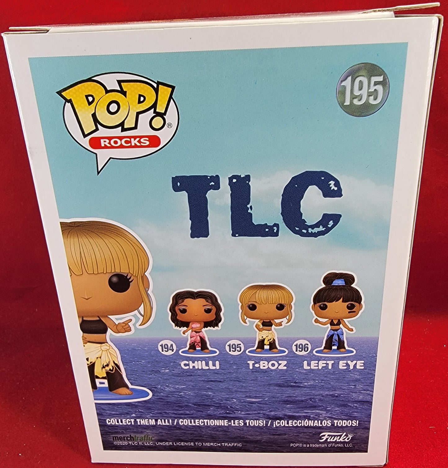 Tlc t-boz chase funko # 195 (nib)