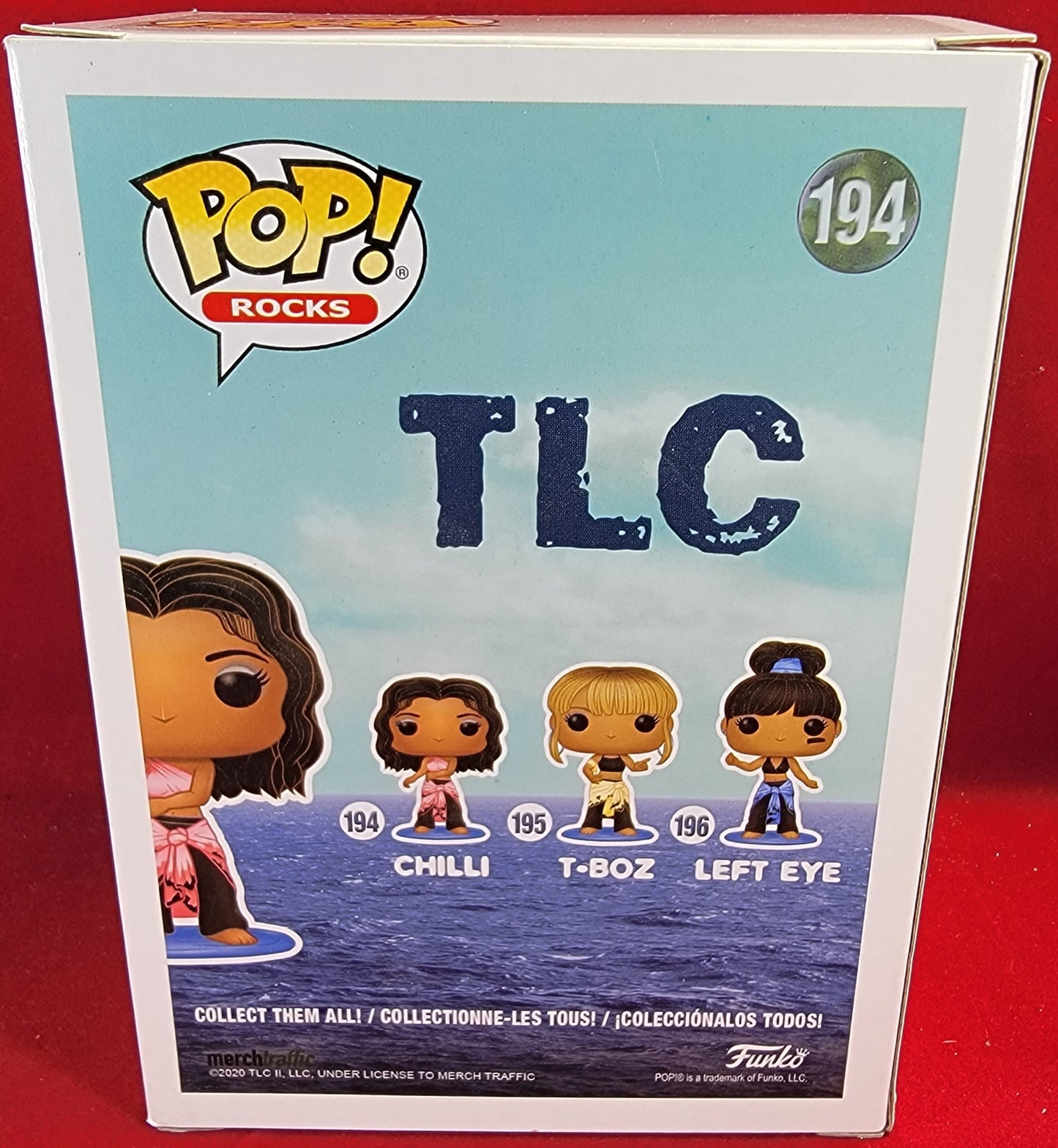 Tlc chilli chase funko pop # 194 (nib)