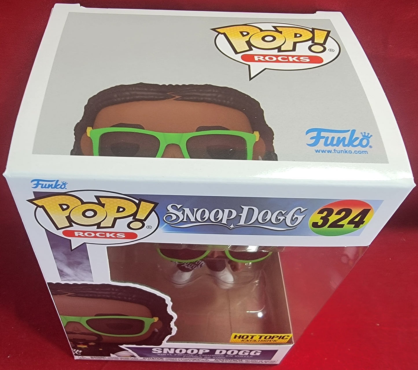 Snoop Dogg hot topic exclusive funko # 324 (nib)