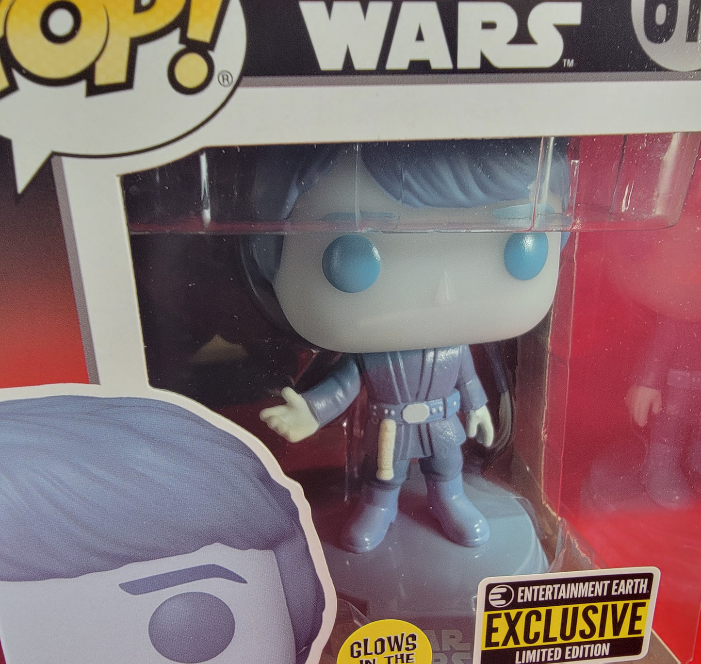 Brand new holographic Luke Skywalker entertainment earth funko # 615 (nib)