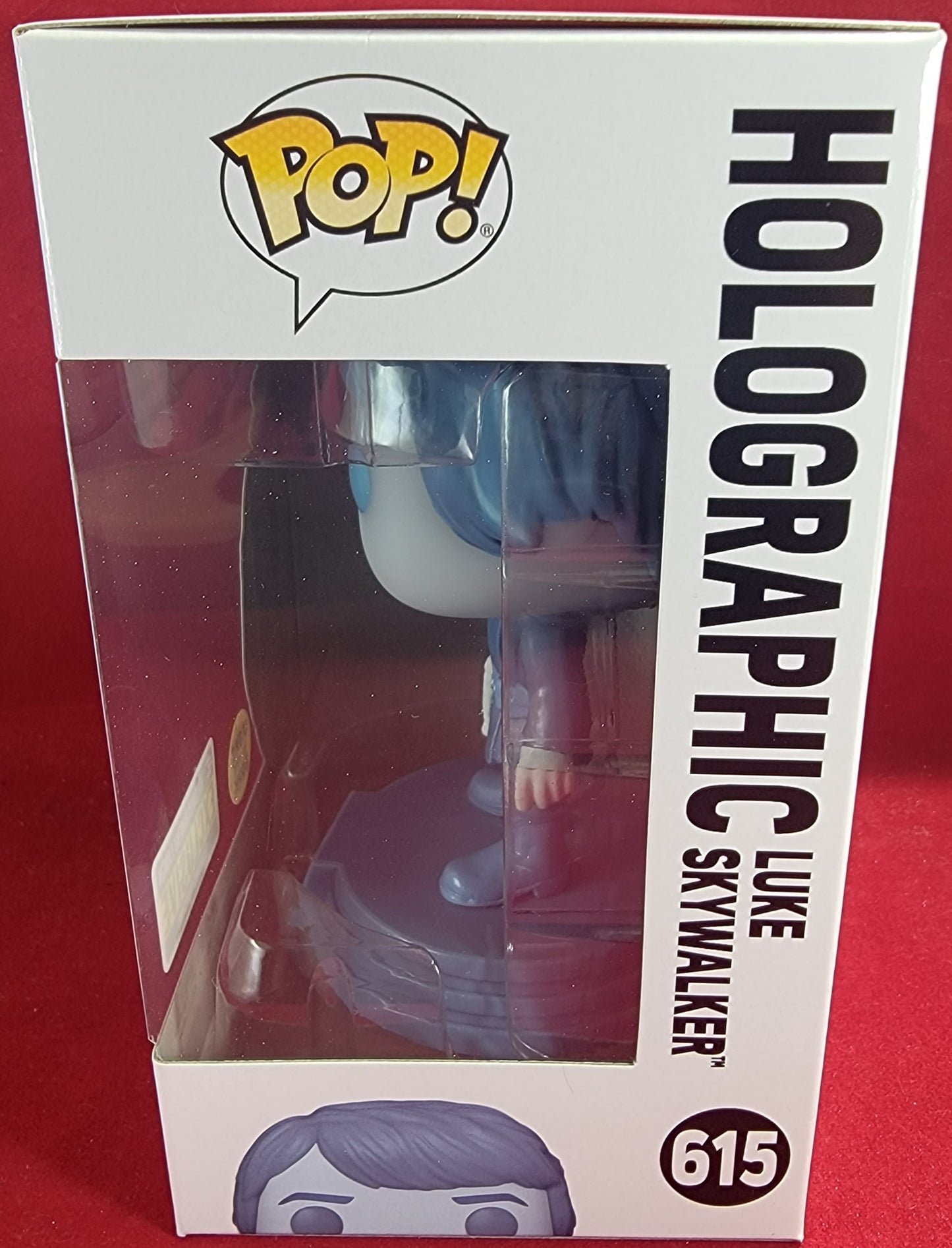 Brand new holographic Luke Skywalker entertainment earth funko # 615 (nib)