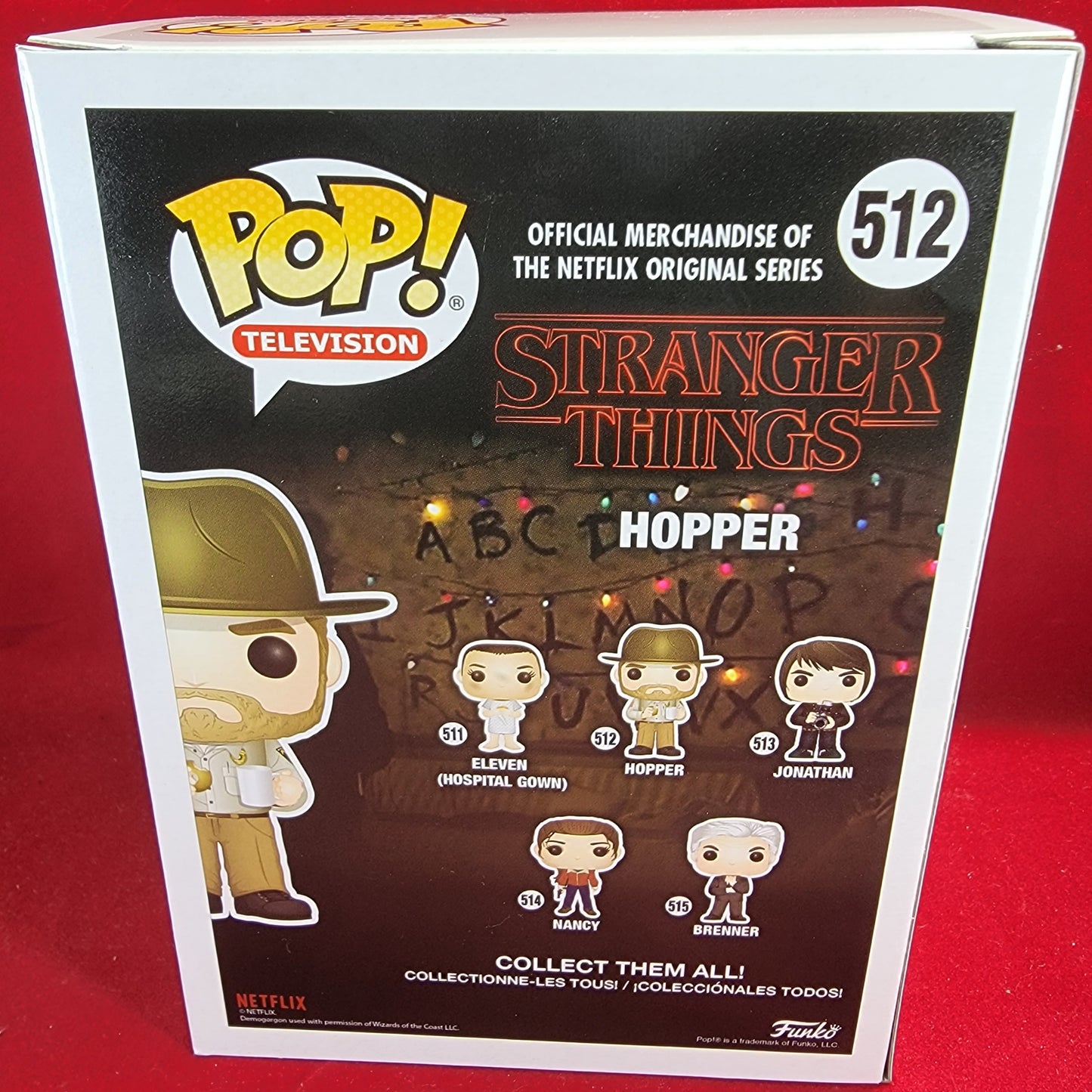 Hopper chase funko # 512 (nib)