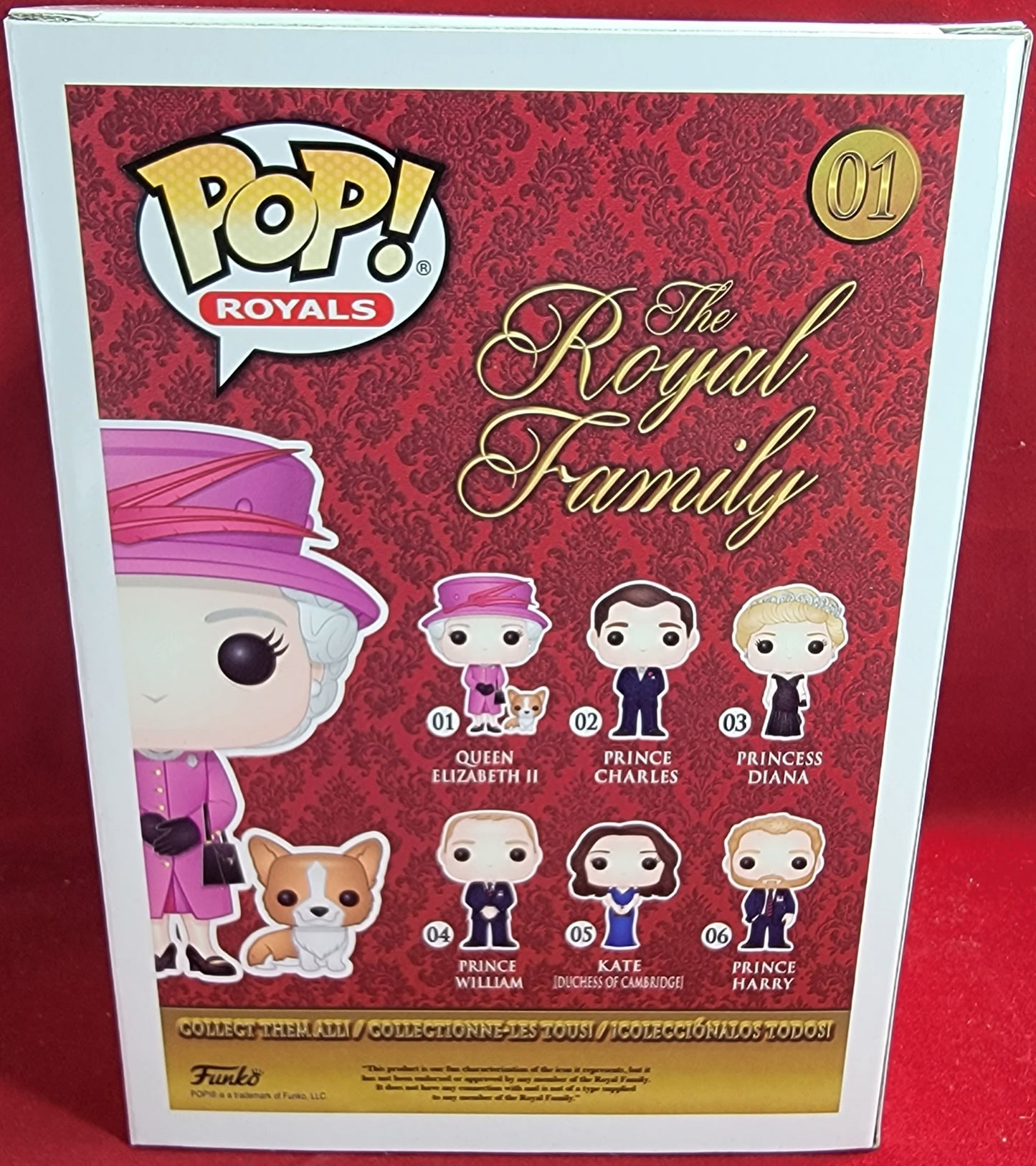 Queen Elizabeth funko # 01 (nib)