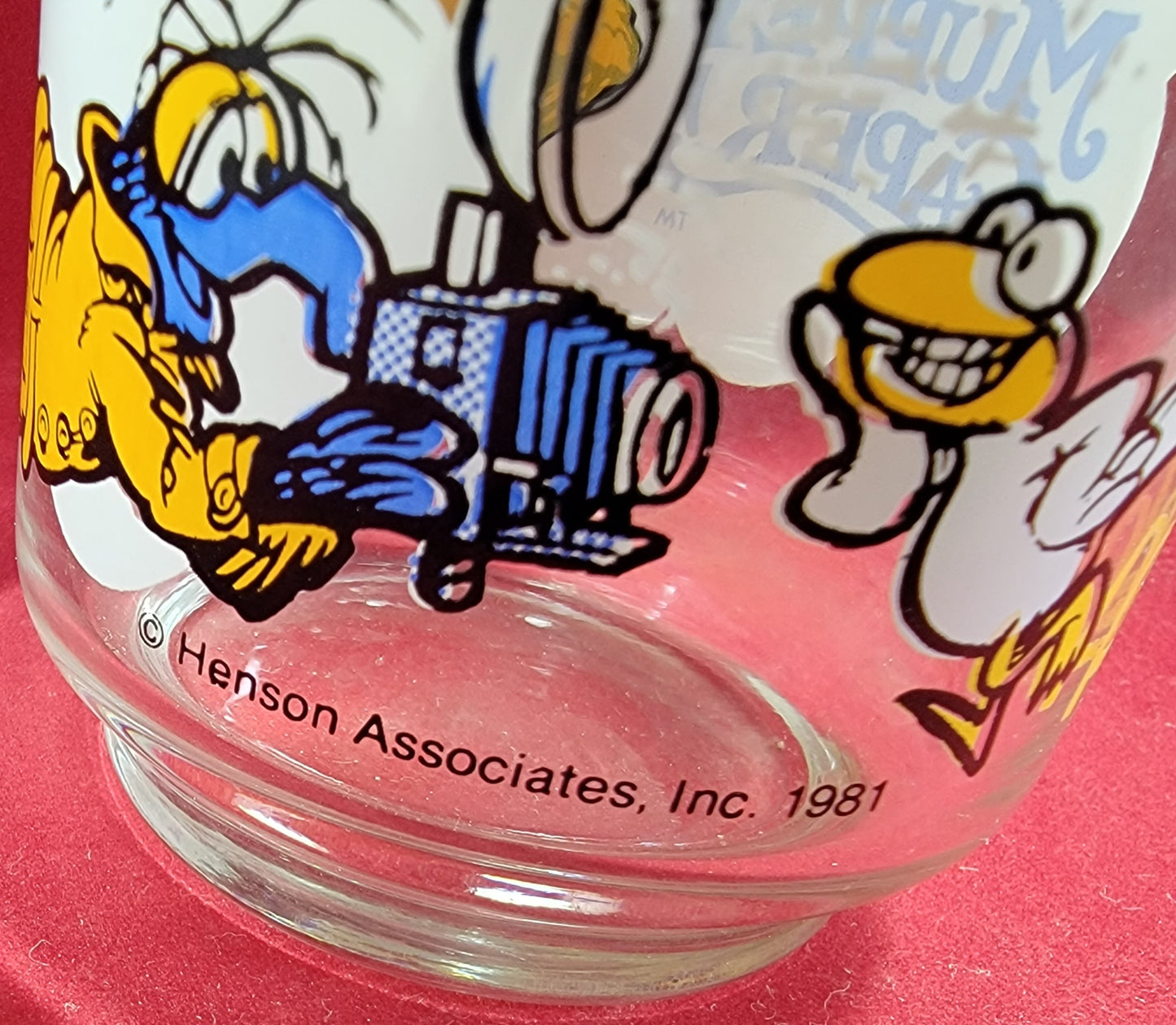 The great Muppet caper glass (1981)