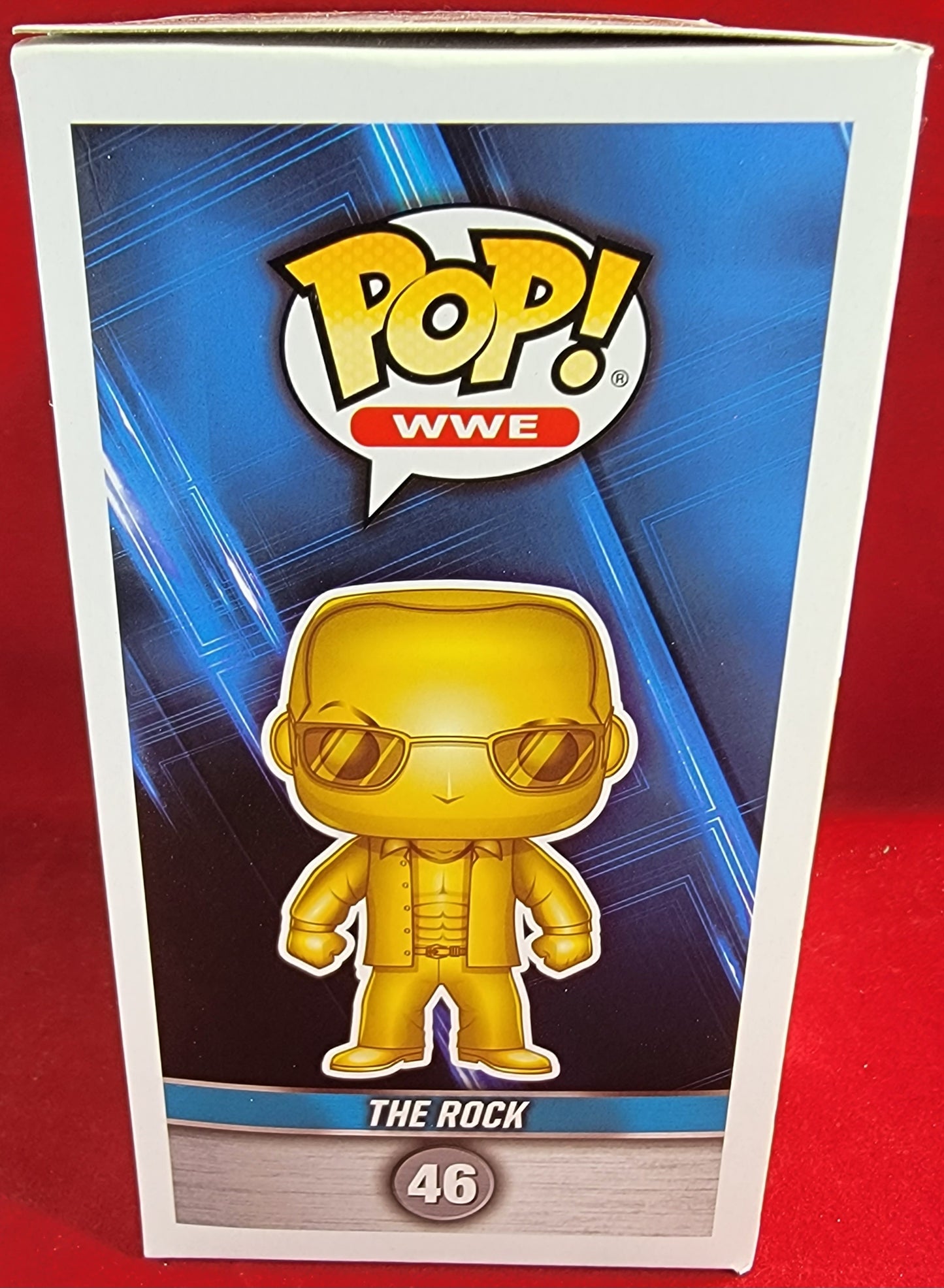 The rock smack down live exclusive funko # 46 (nib)