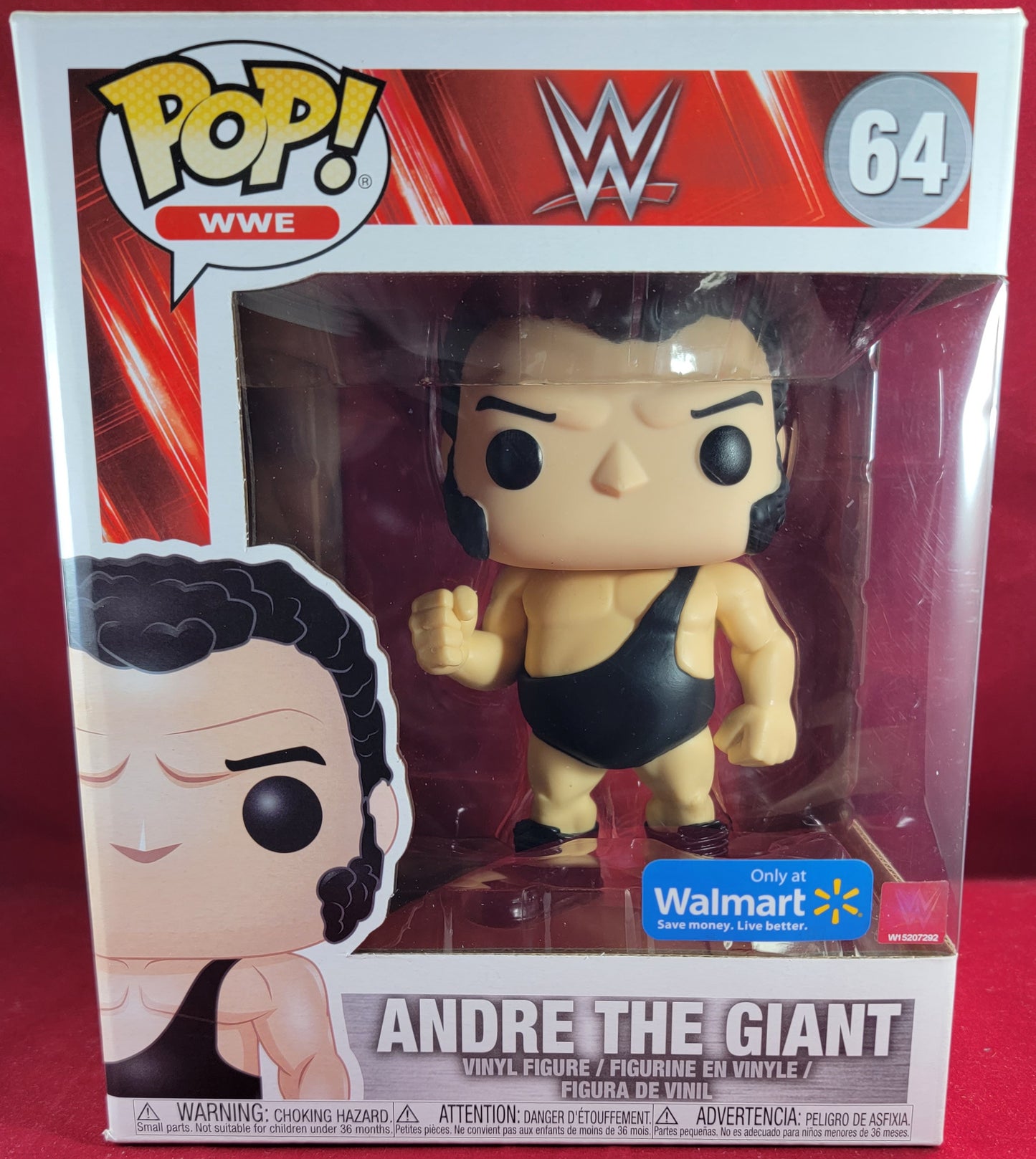 Andre the giant walmart exclusive funko # 64 (nib)