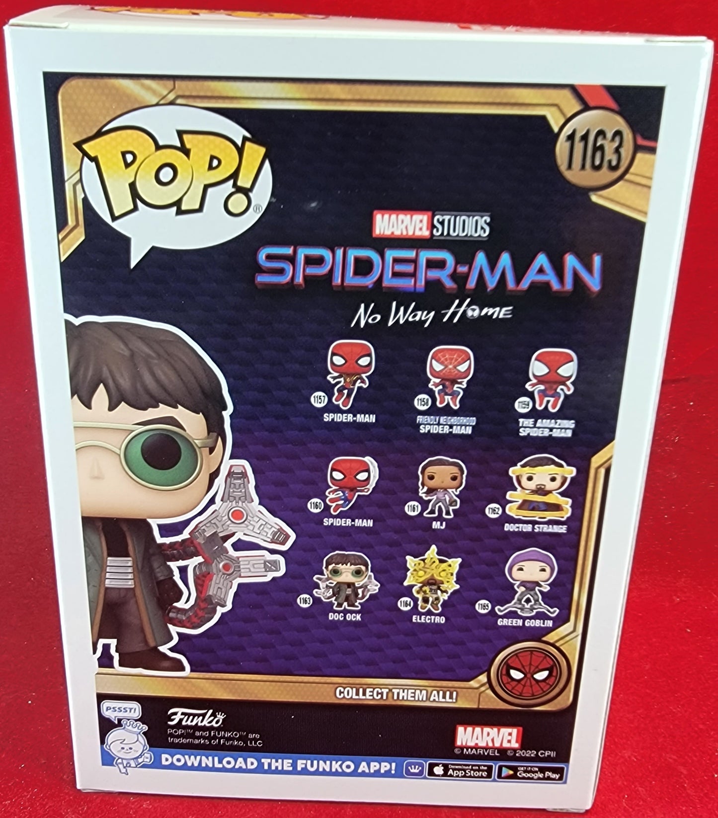Doc ock funko # 1163 (nib)
