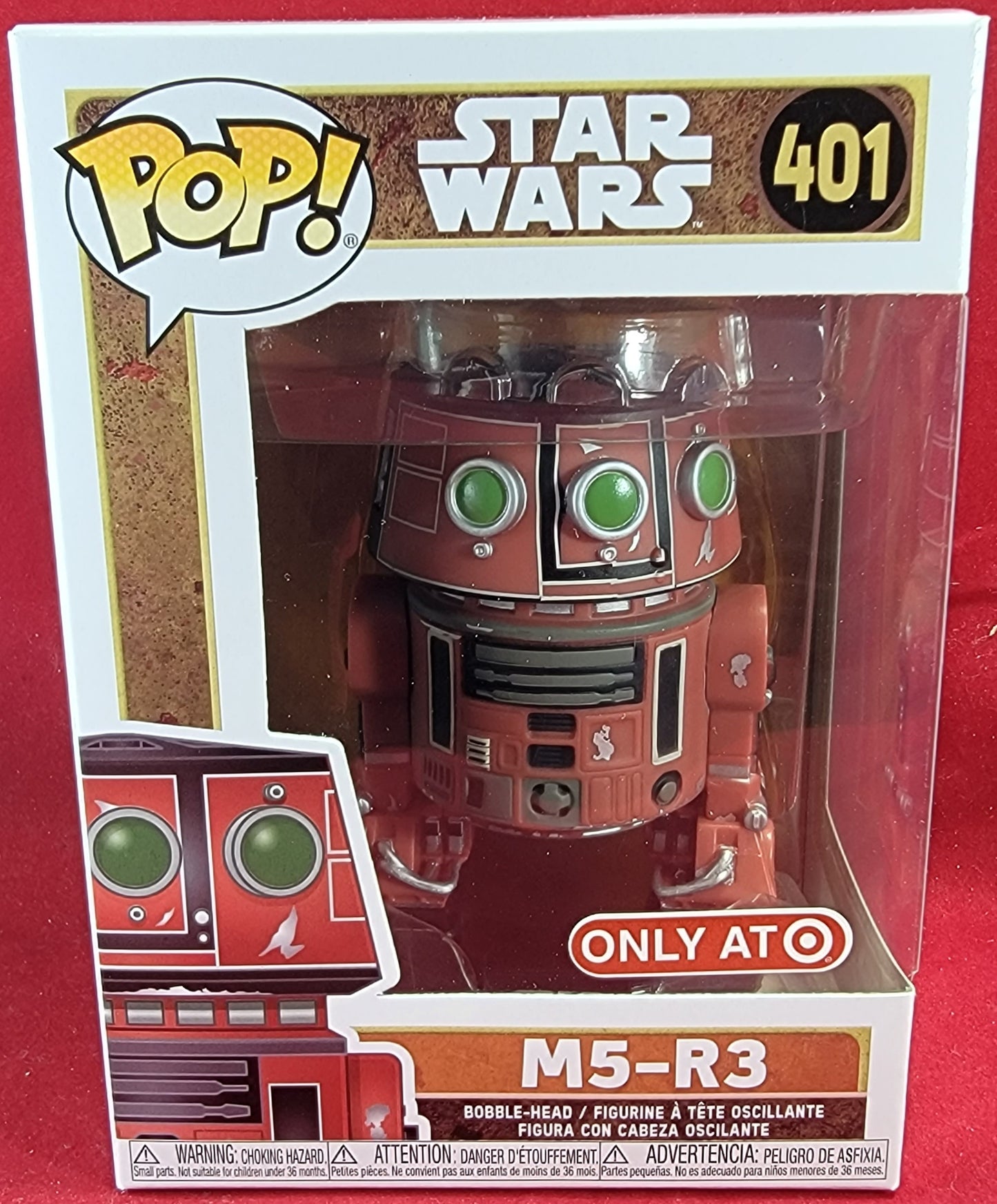 M5-r3 target exclusive funko # 401 (nib)