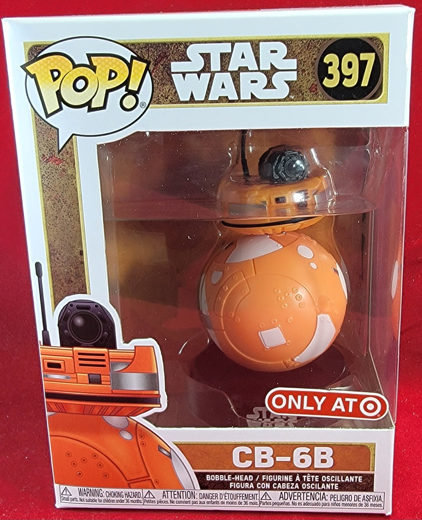 Cb-6b target exclusive funko # 397 (nib)