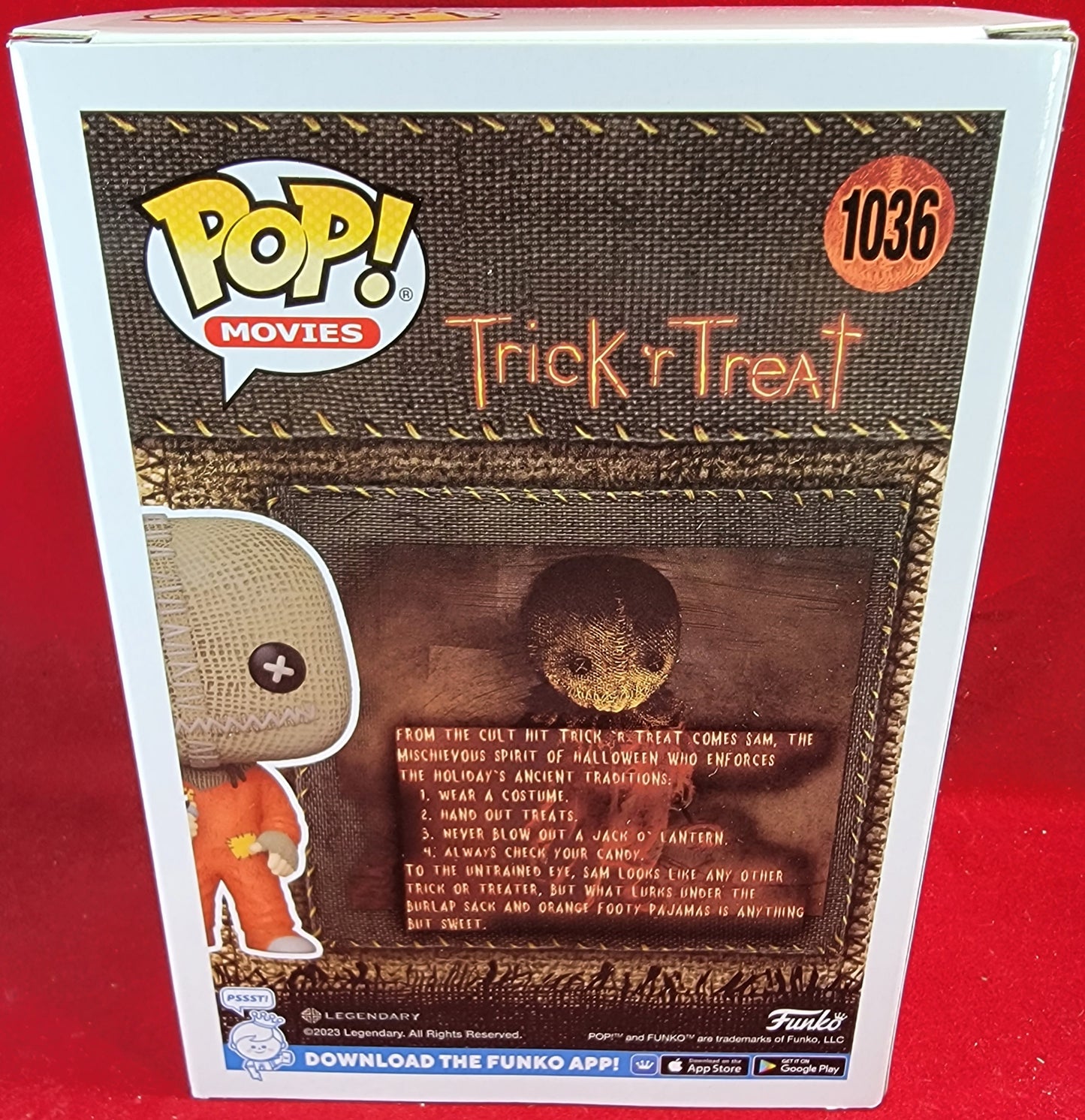 Sam spirit exclusive funko # 1036 (nib)