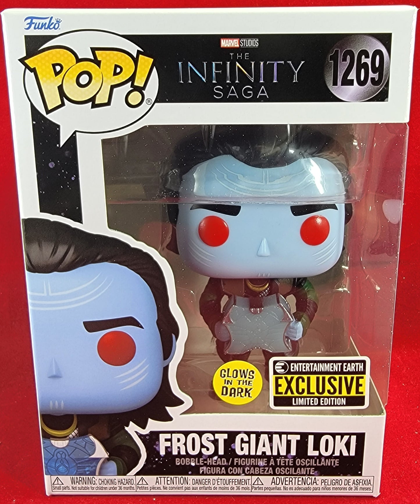 Frost giant loki entertainment earth exclusive funko # 1269 (nib)