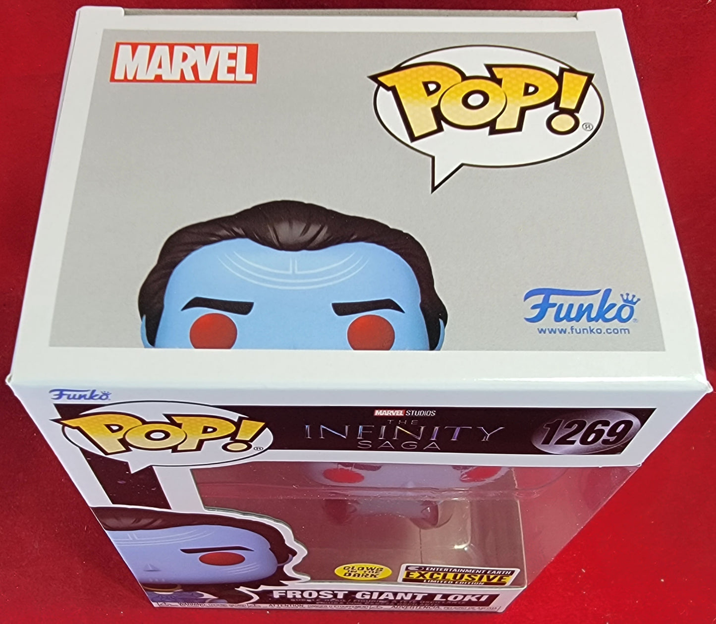 Frost giant loki entertainment earth exclusive funko # 1269 (nib)