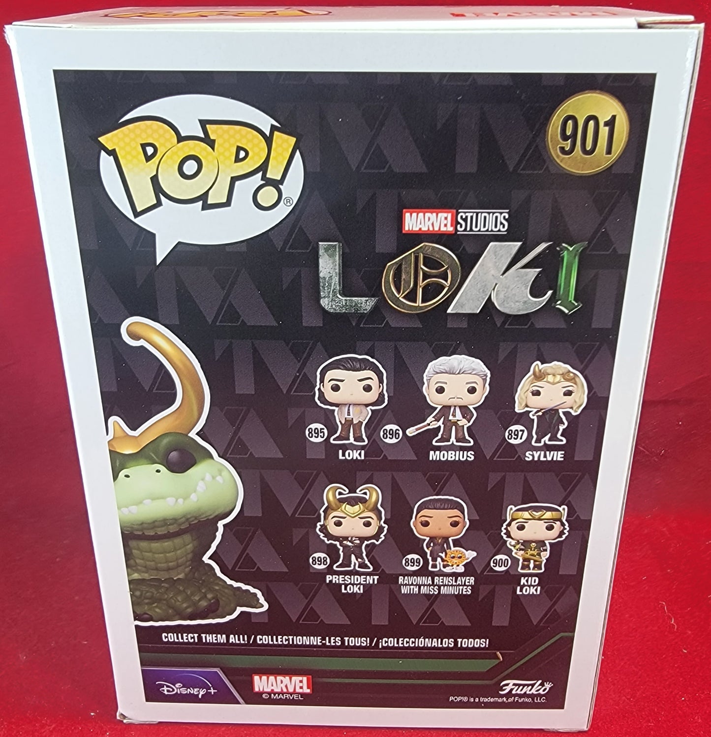Alligator loki hot topic exclusive funko # 901 (nib)