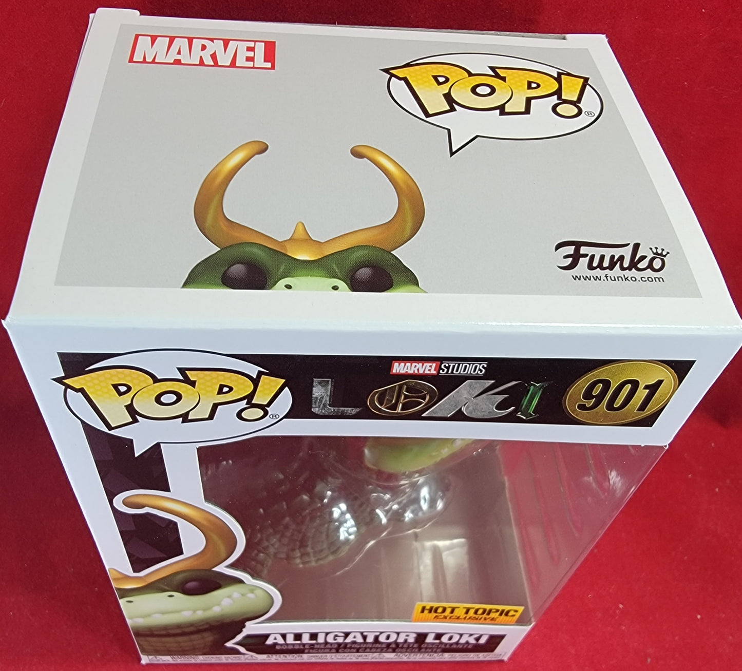 Alligator loki hot topic exclusive funko # 901 (nib)