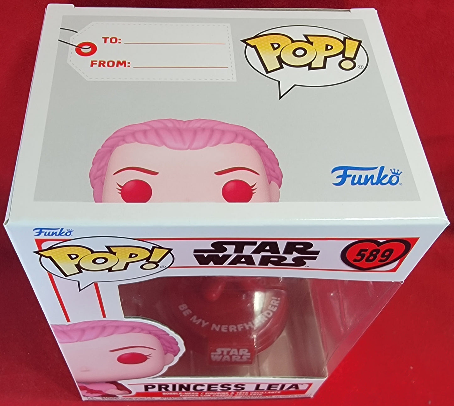 Princess leia funko # 589 (nib)