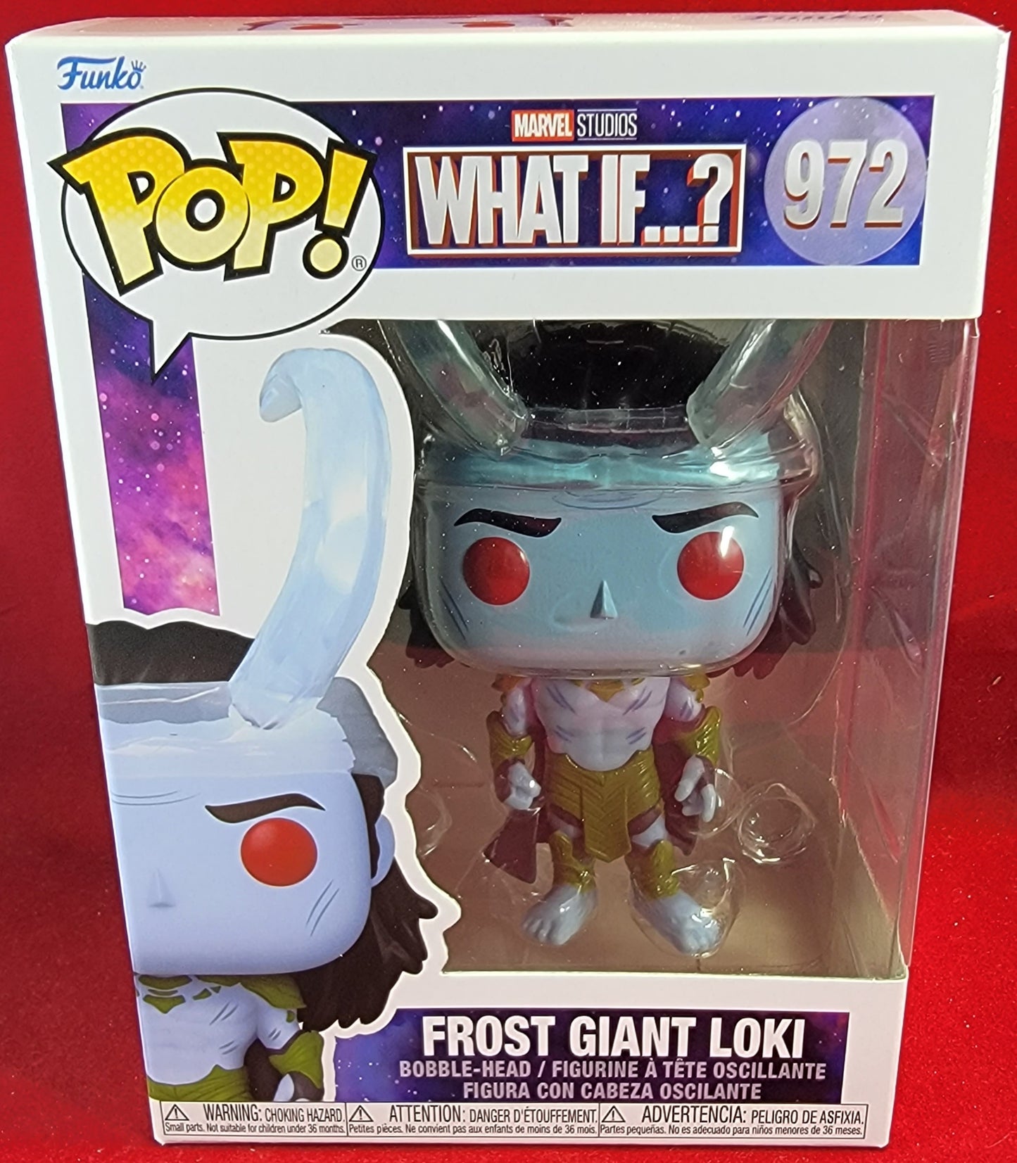 Frost giant loki funko # 972 (nib)