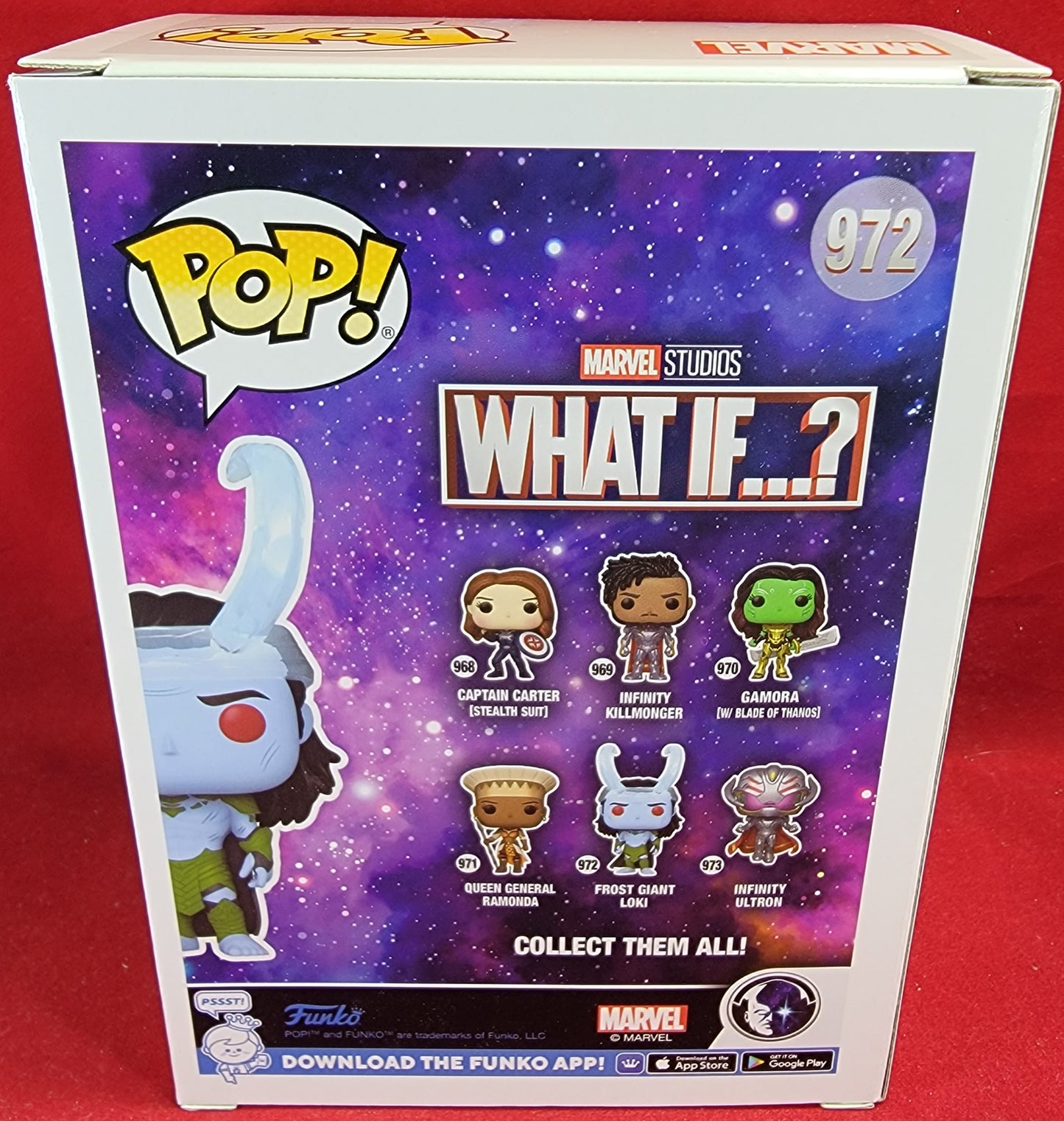 Frost giant loki funko # 972 (nib)