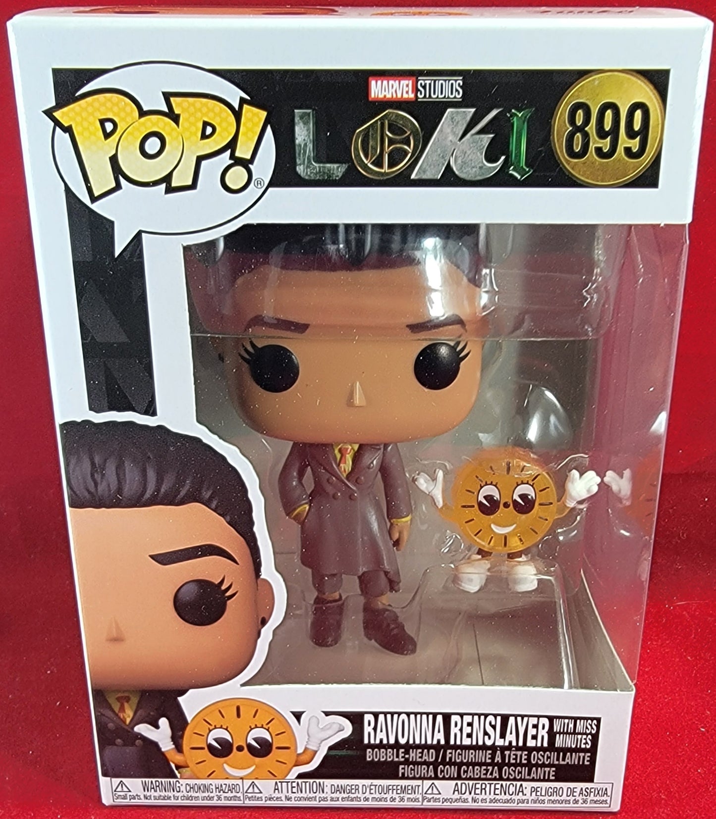 Ravonna renslayer with miss minutes funko # 899 (nib)