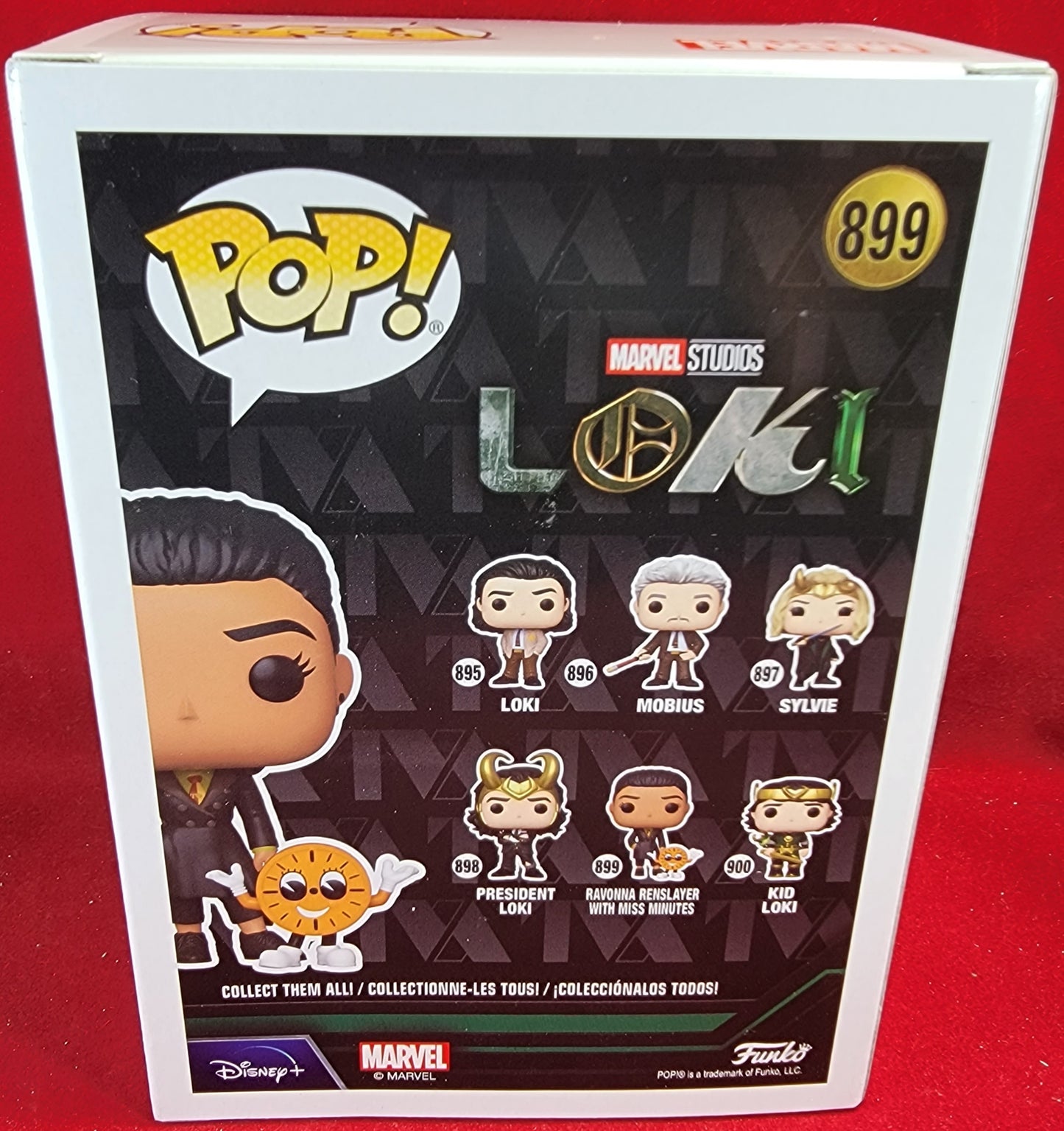 Ravonna renslayer with miss minutes funko # 899 (nib)