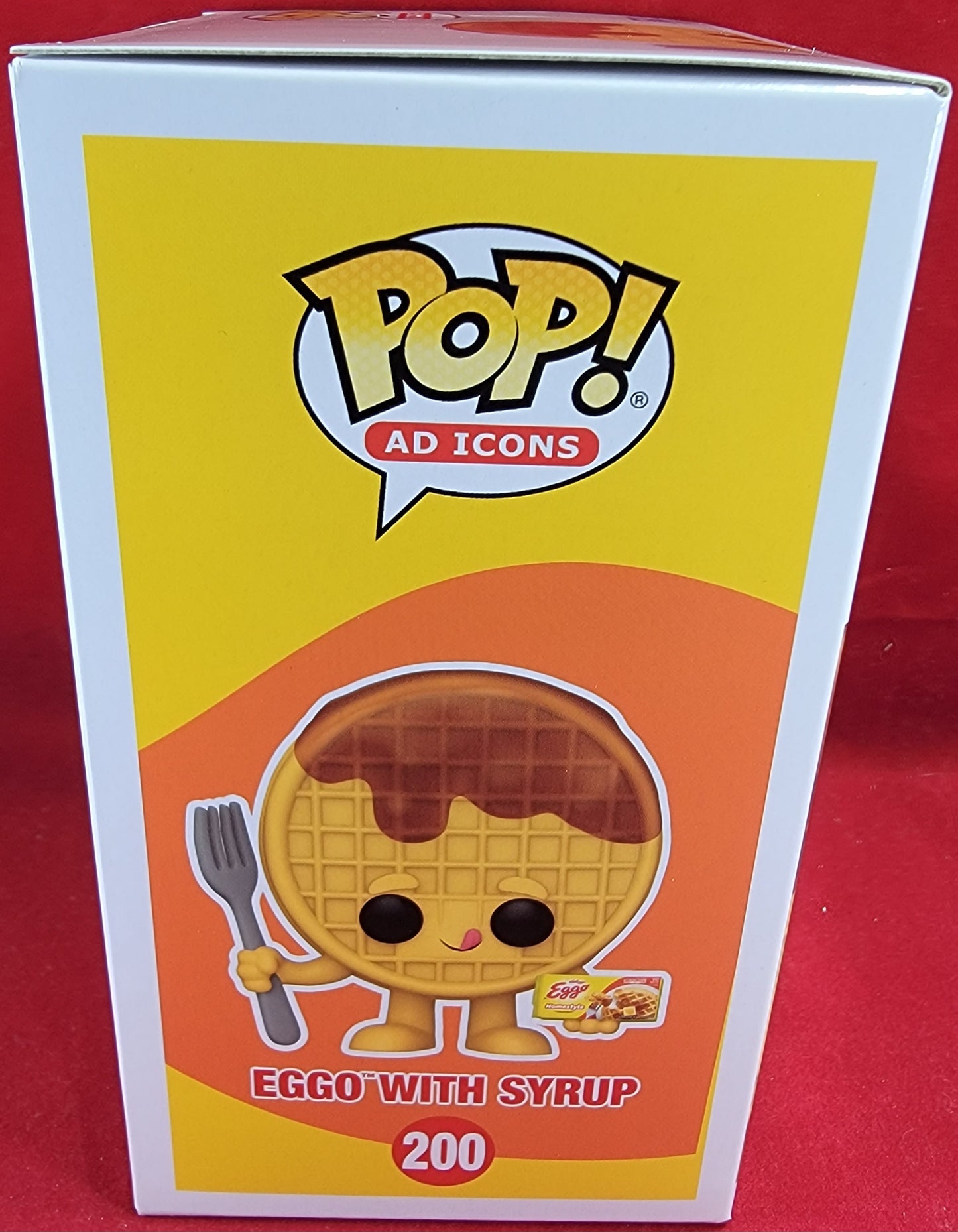 Eggo with syrup entertainment earth exclusive funko # 200 (nib)