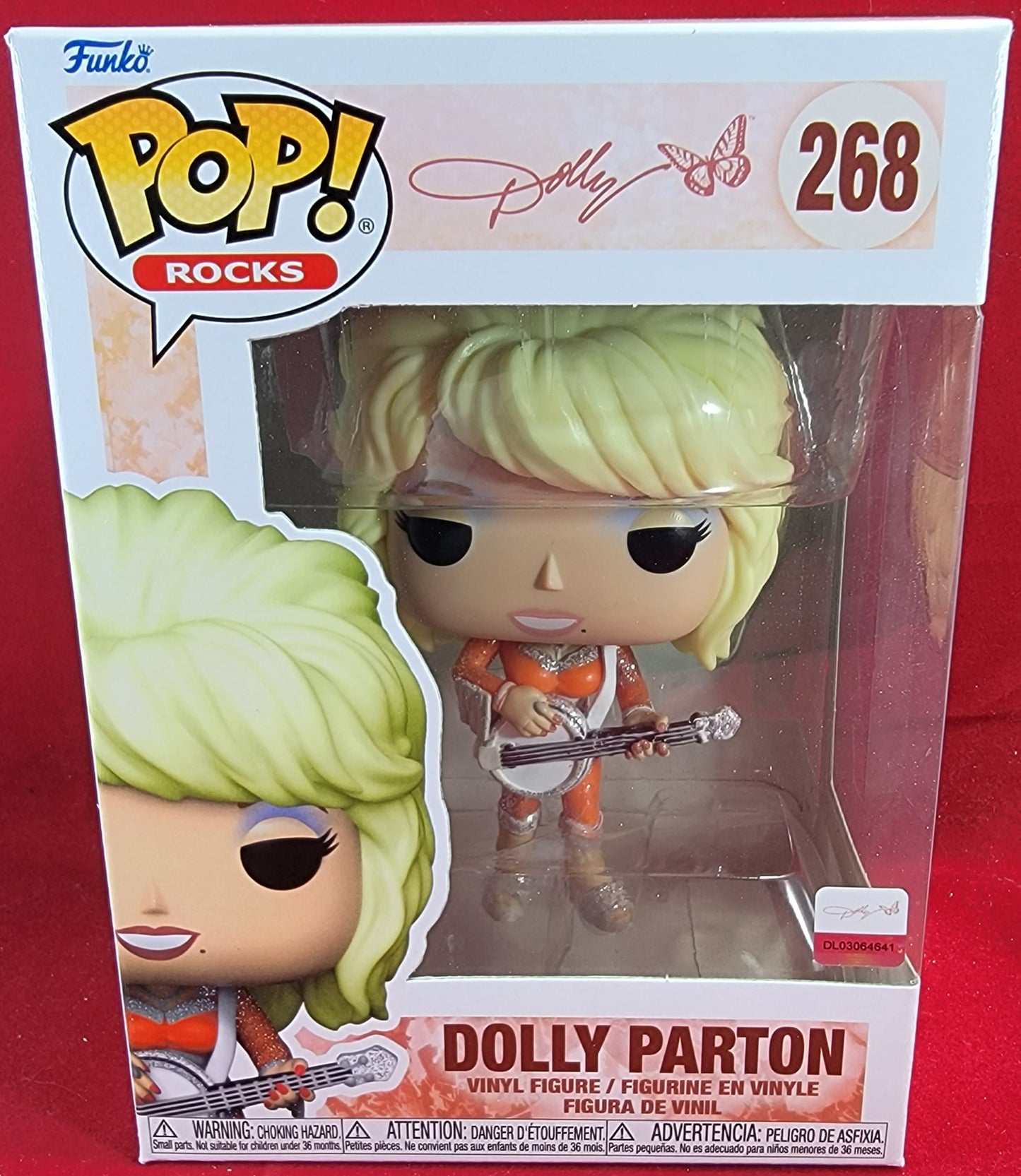 Dolly Parton funko # 268 (nib)
