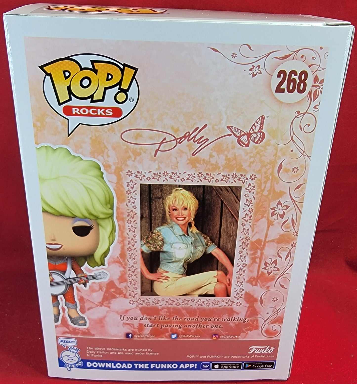 Dolly Parton funko # 268 (nib)