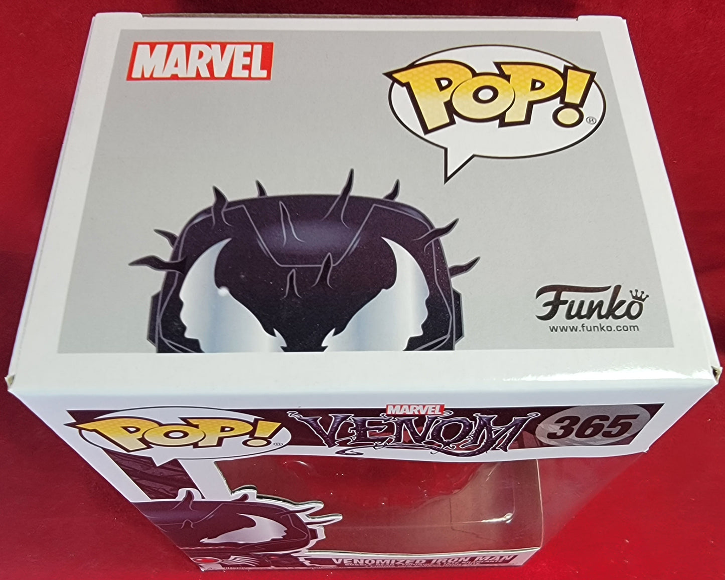 Venomized iron man funko # 365 (nib)