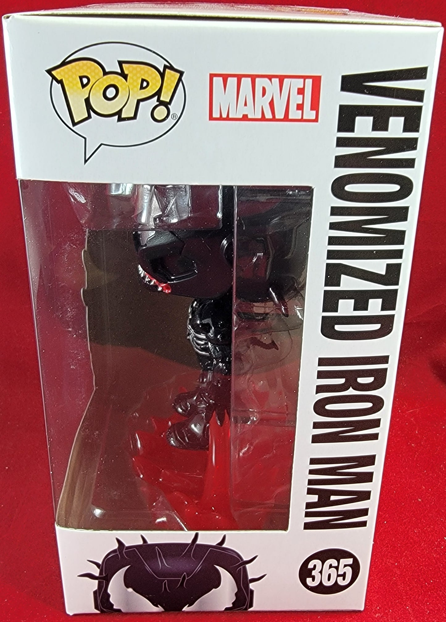 Venomized iron man funko # 365 (nib)