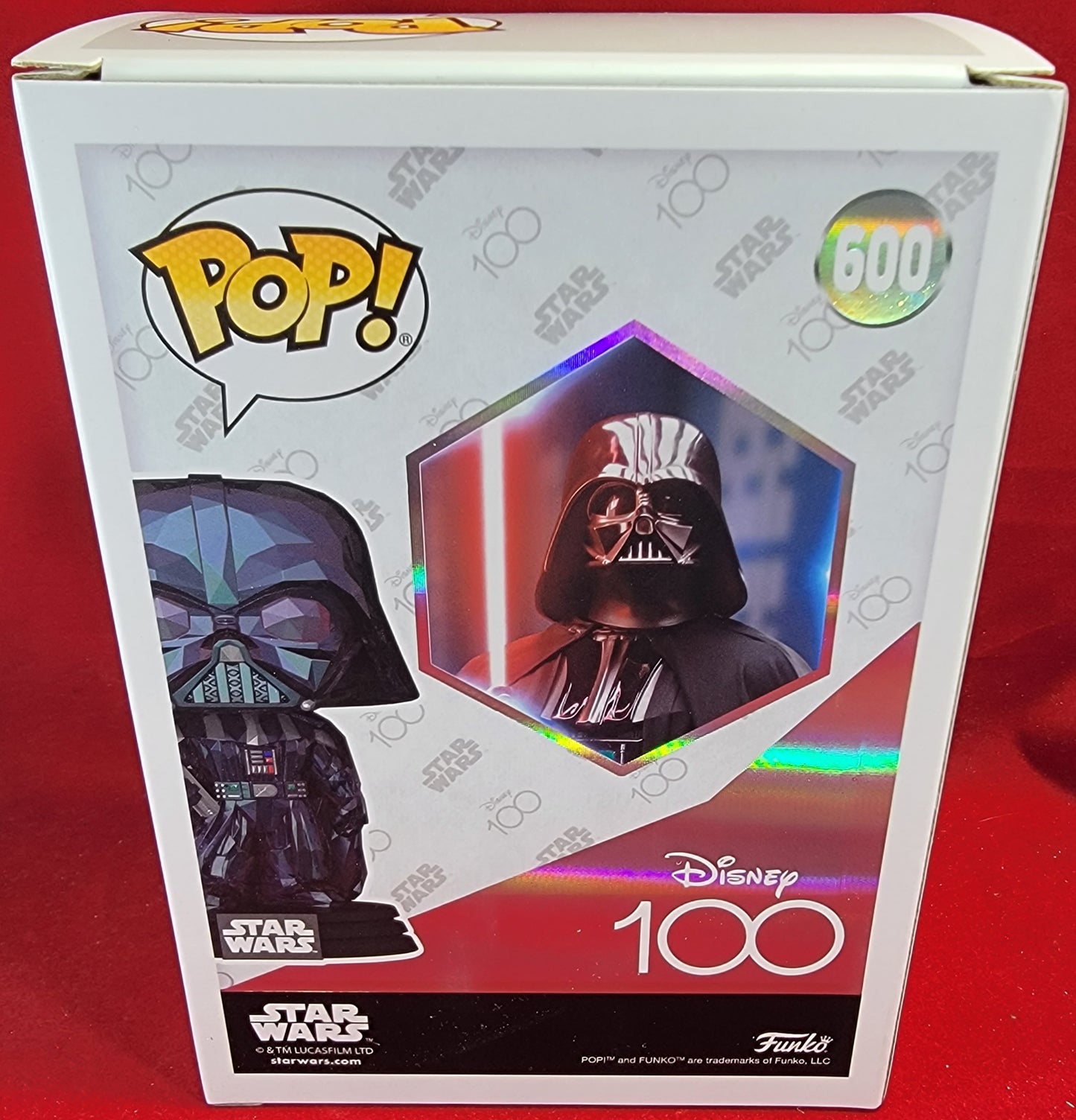 Darth vader funko exclusive # 600 (nib)