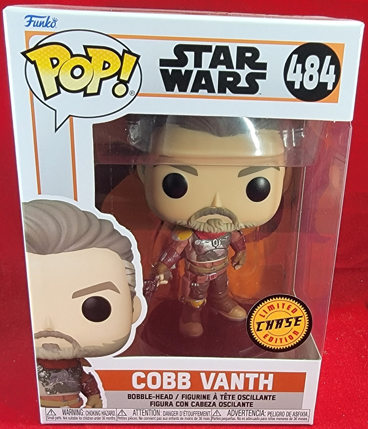 Cobb vanth Chase funko # 484 (nib)