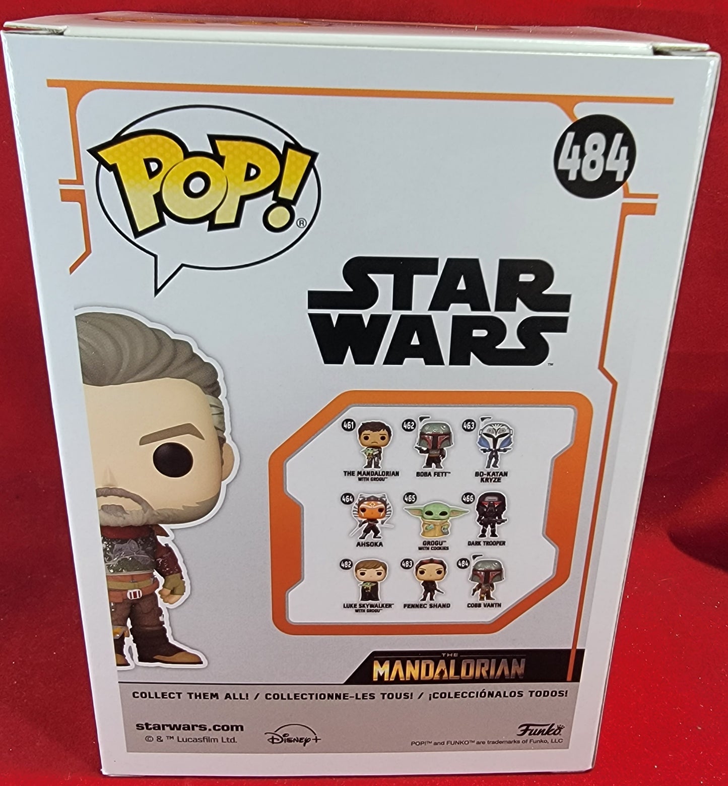 Cobb vanth Chase funko # 484 (nib)