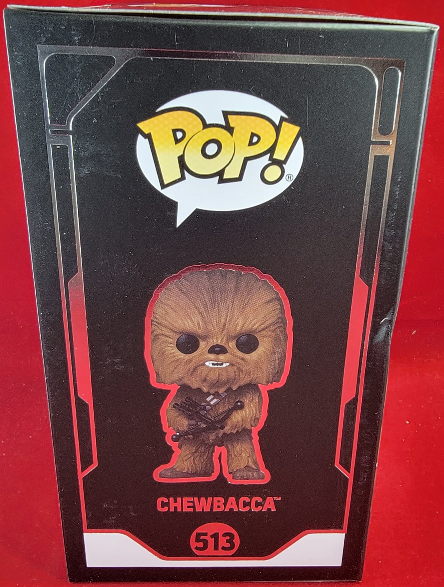 Chewbacca 2022 galactic convention exclusive funko # 513 (nib)