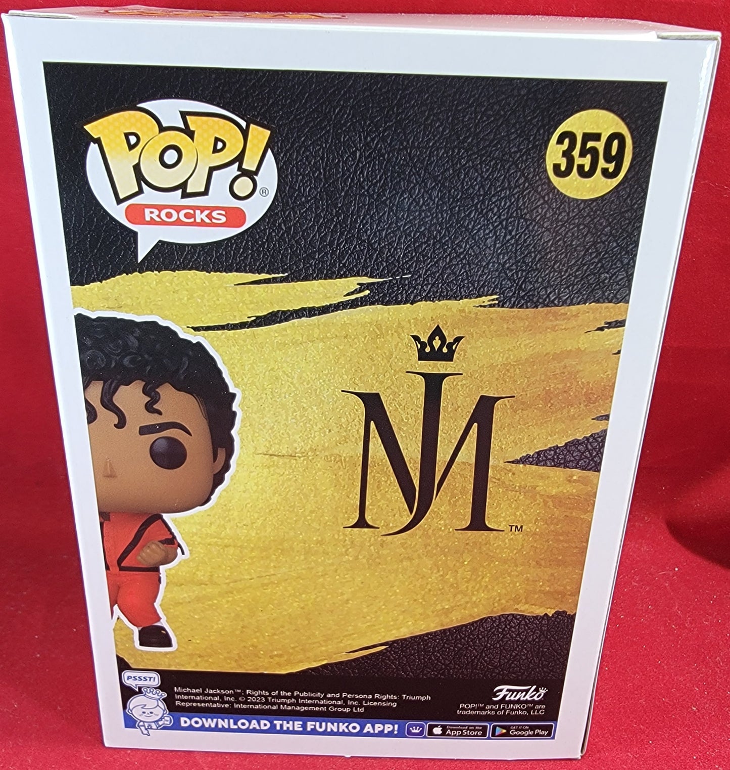 Michael Jackson funko # 359 (nib)
