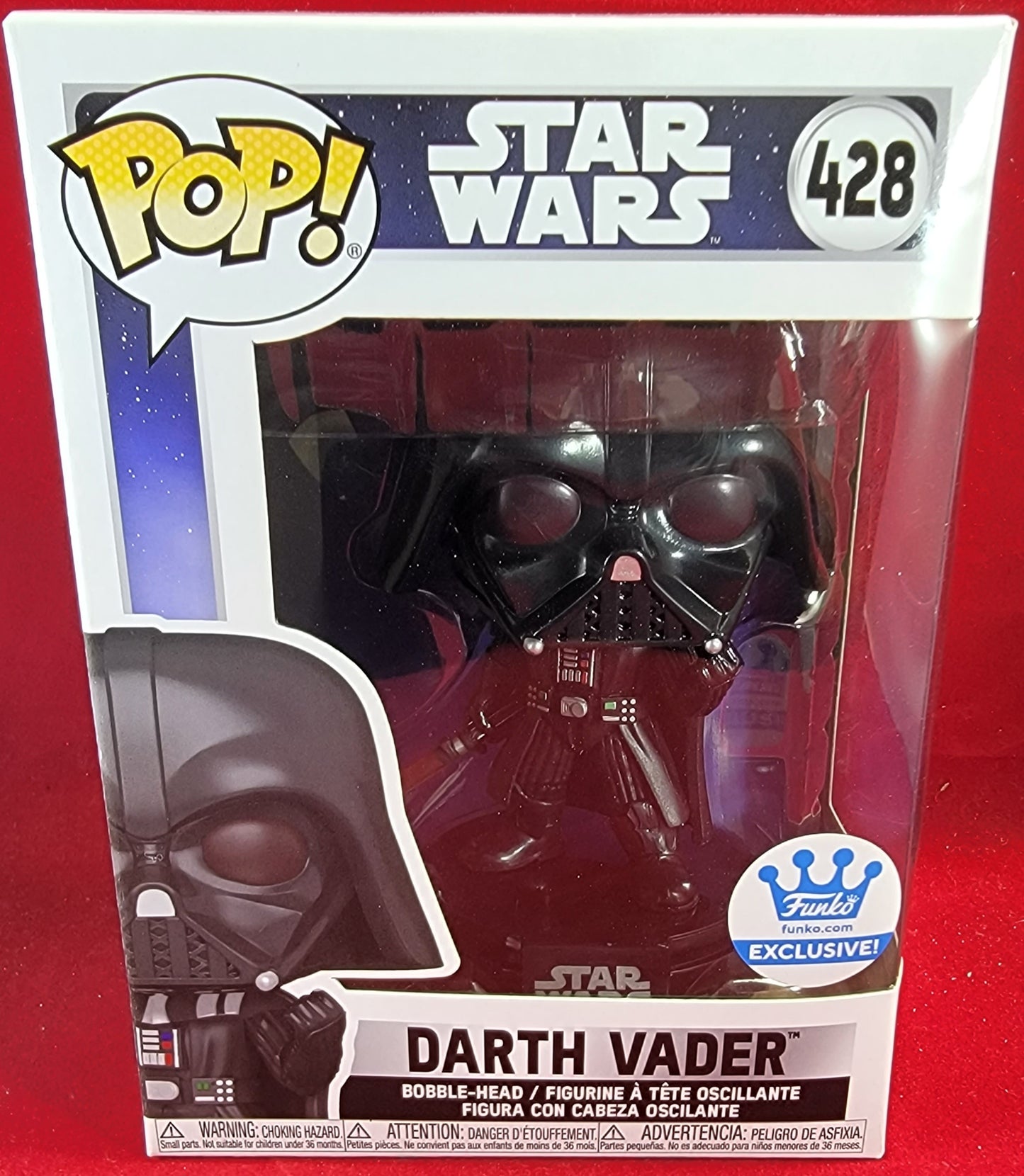 Darth vader funko exclusive # 428 (nib)