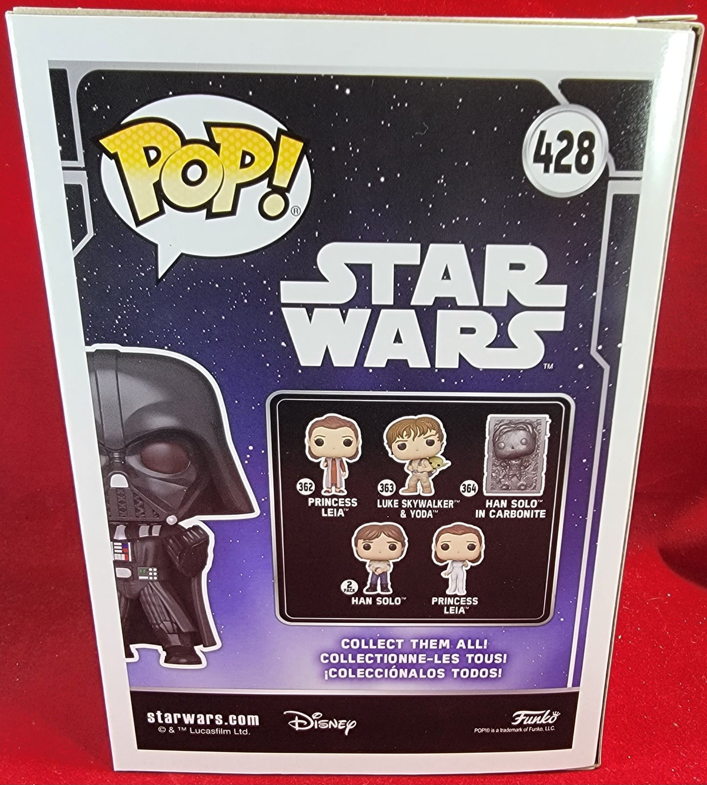 Darth vader funko exclusive # 428 (nib)