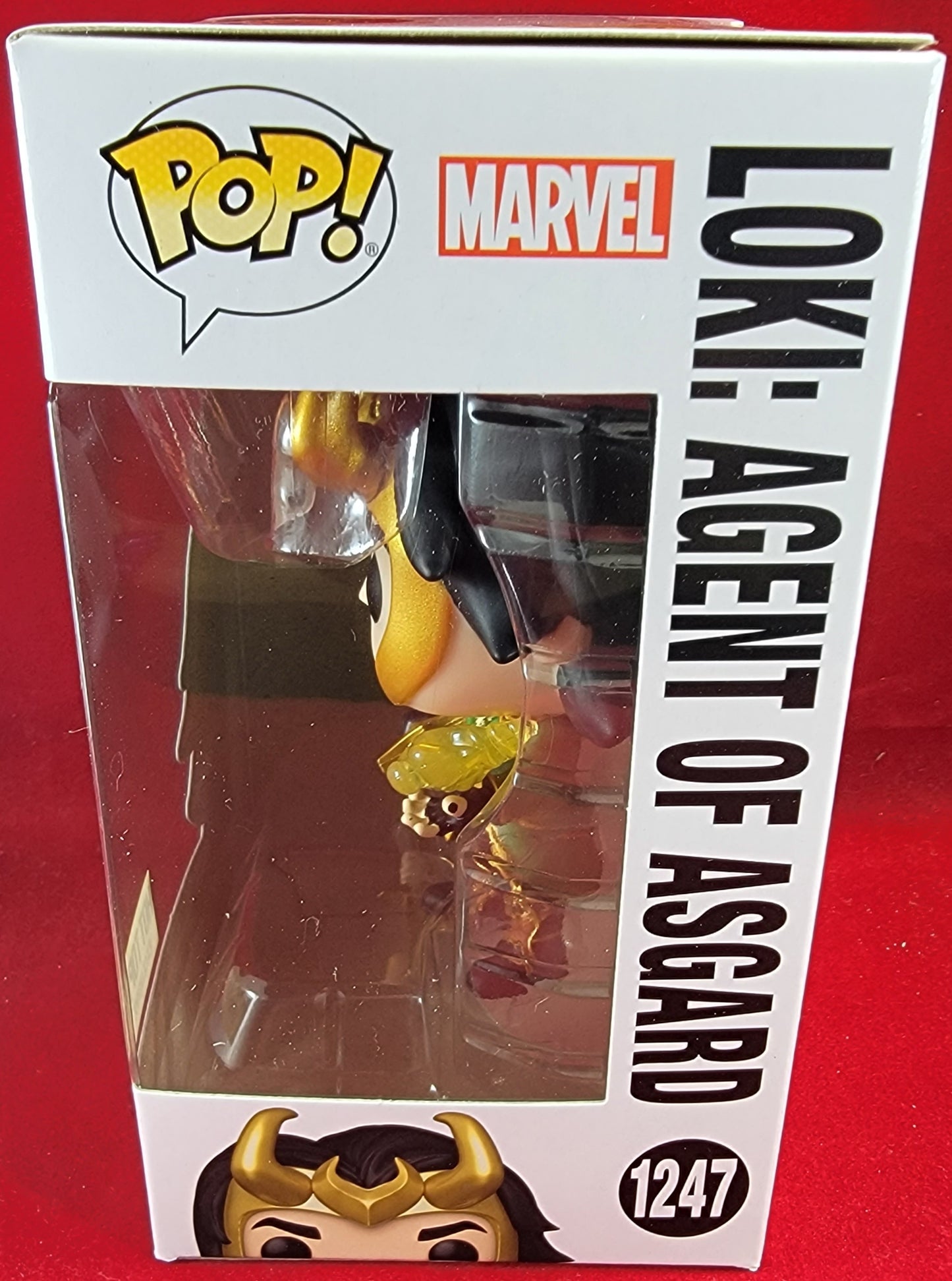 Loki: agent of Asgard hot topic exclusive funko # 1247 (nib)