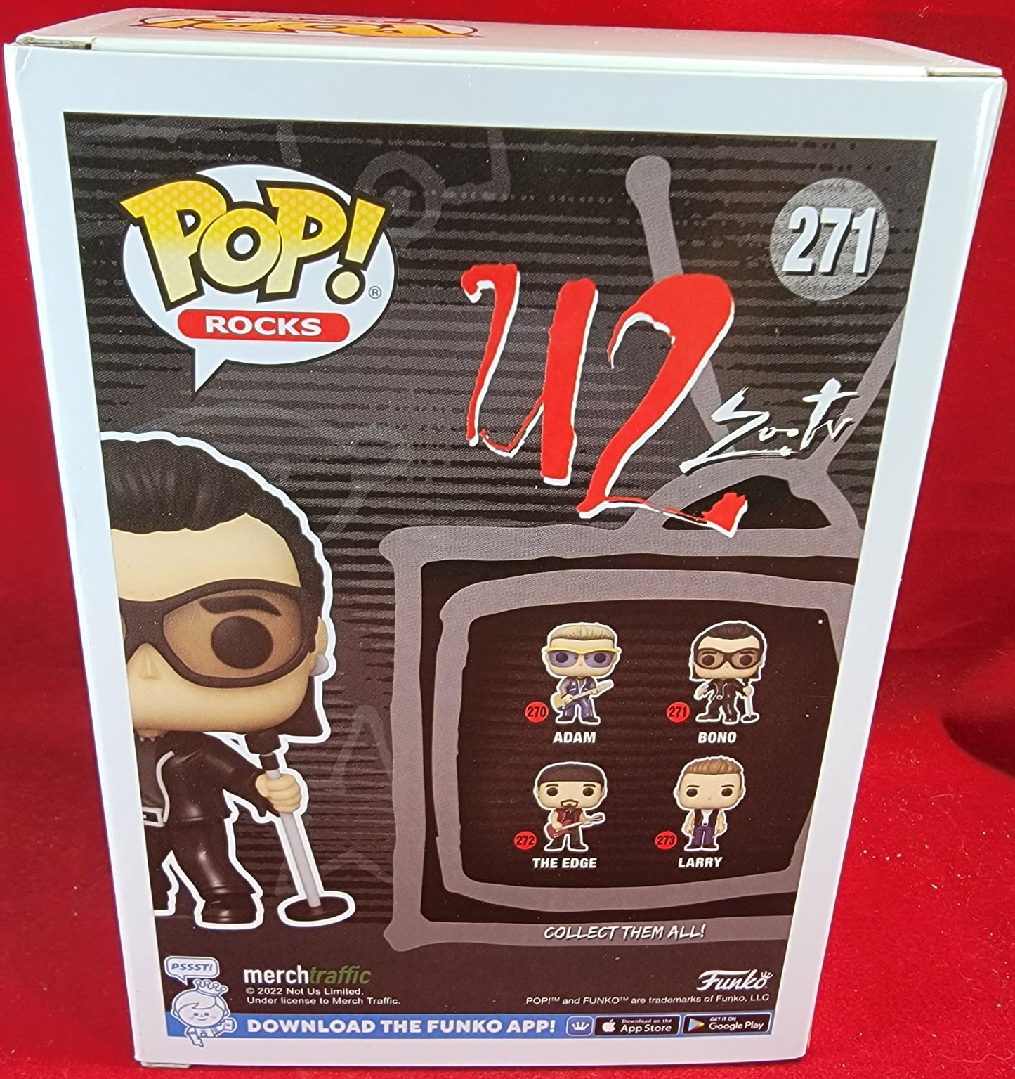 Bono funko # 271 (nib)