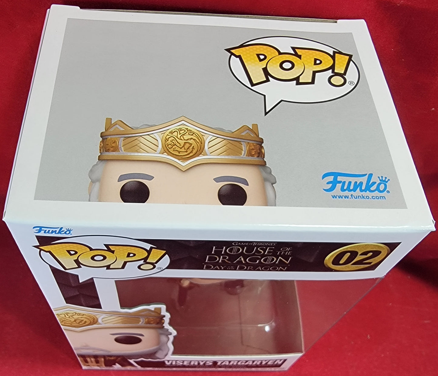 Viserys targaryen funko # 02 (nib)