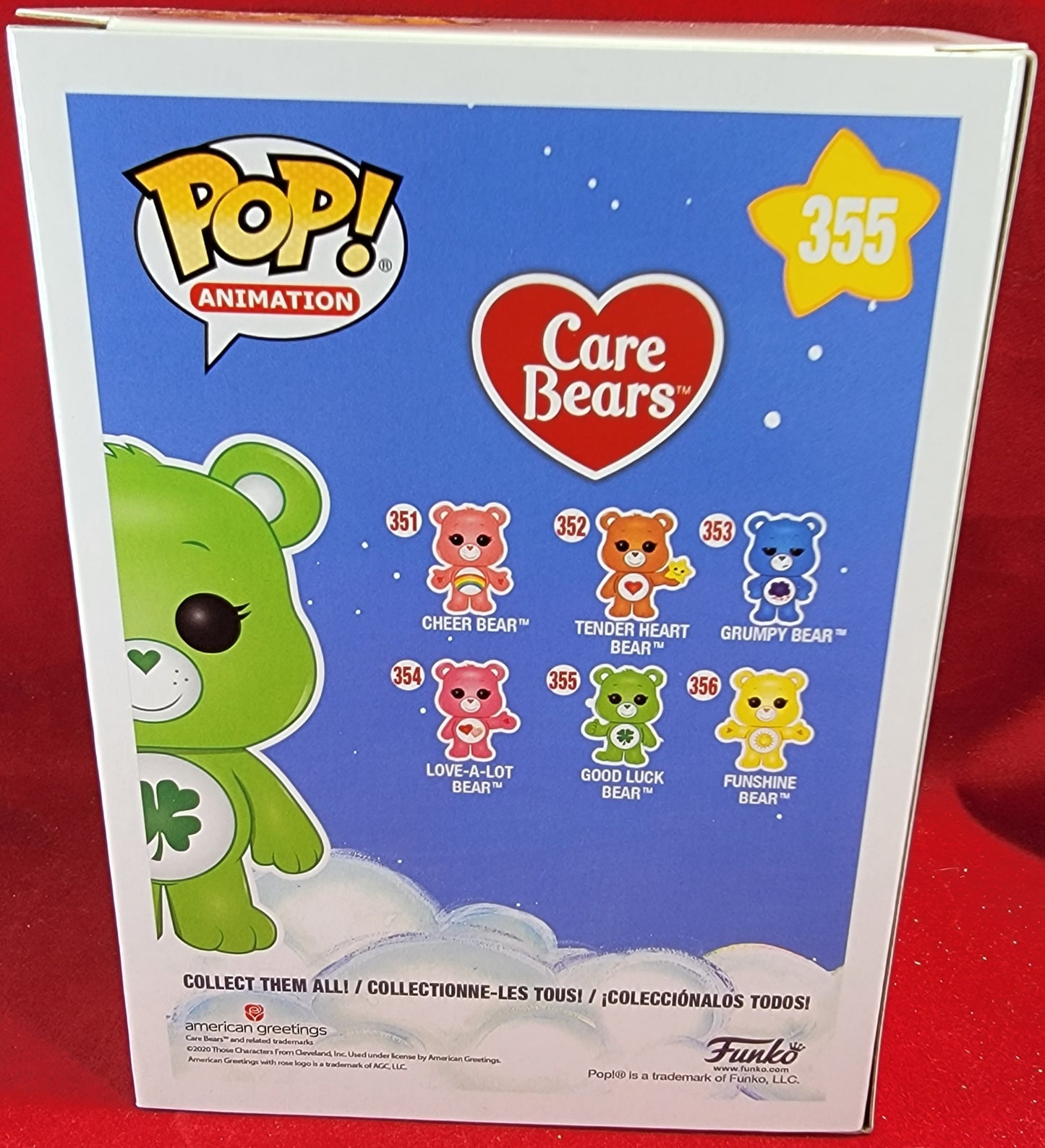 Good luck bear funko # 355 (nib)