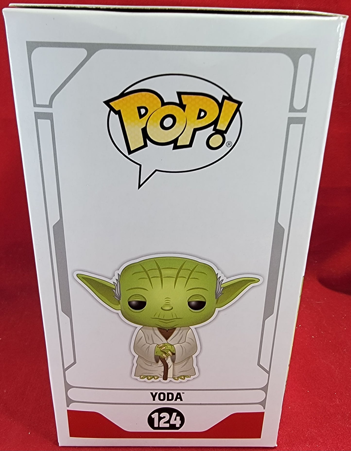 Yoda 2019 galactic convention exclusive funko # 124 (nib)