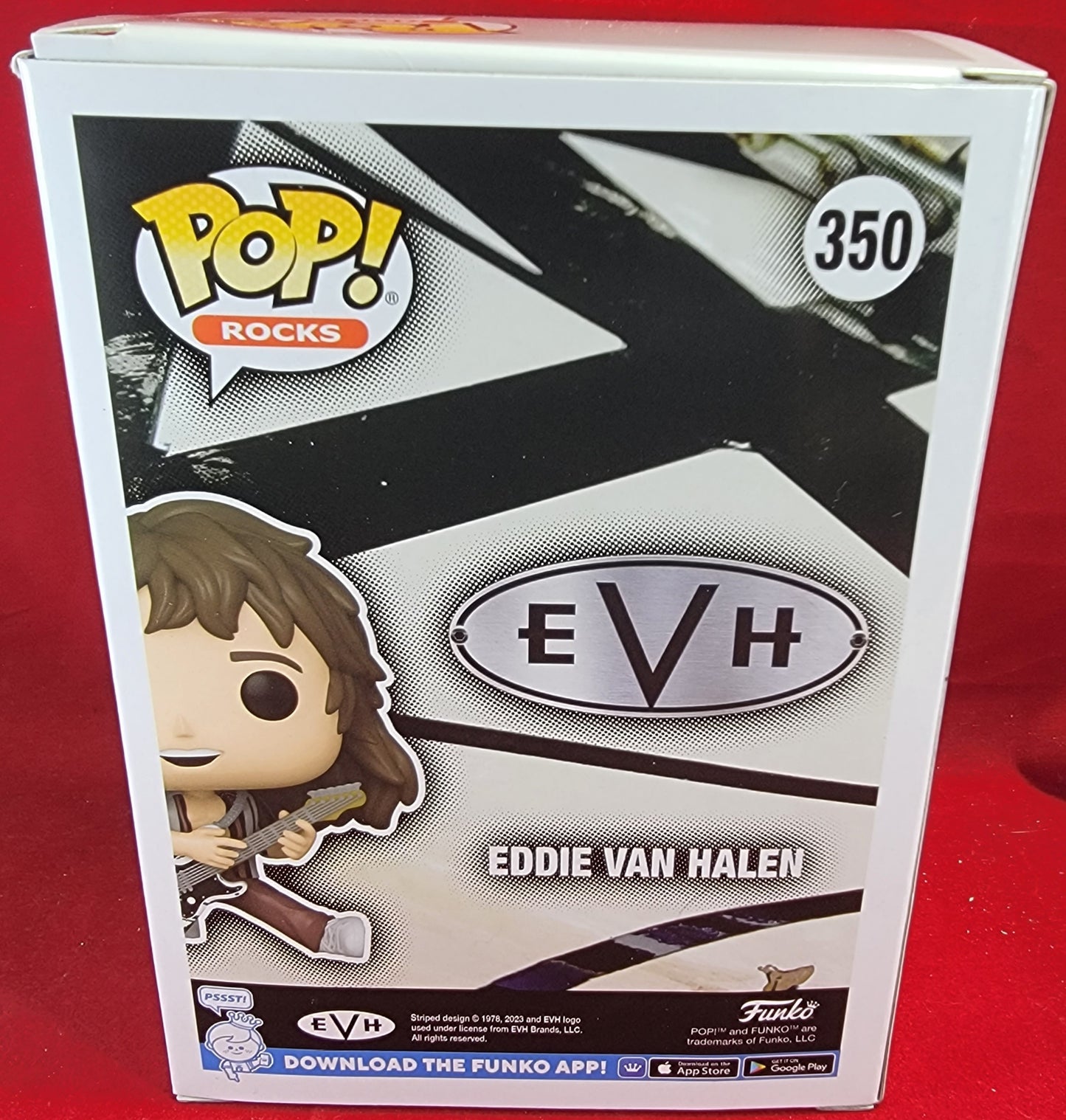 Eddie van halen funko exclusive # 350 (nib)