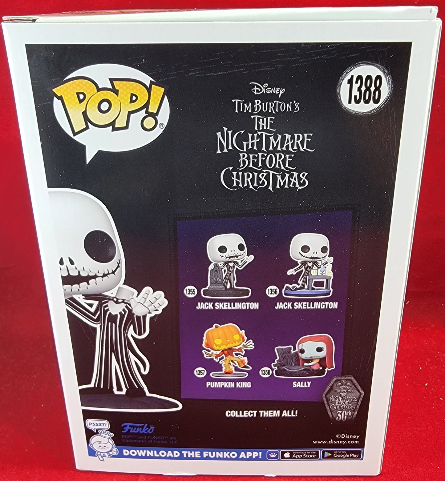 Jack skellington Hot Topic: exclusive # 1388 funko (nib)